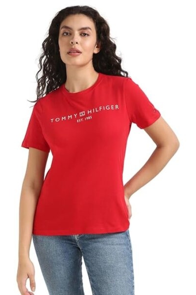 Women Red T-Shirt