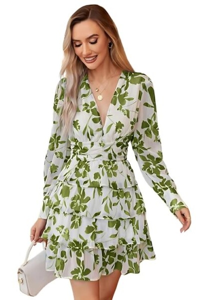 One Piece Floral Dress